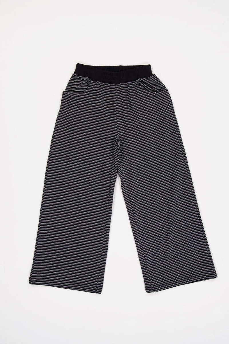 Sm2 - Korean Children Fashion - #littlefashionista - Striped Wide Pants - 12