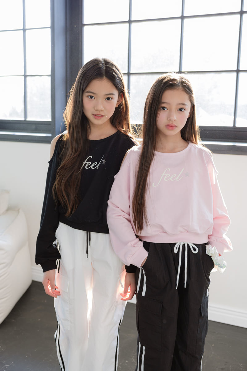 Sm2 - Korean Children Fashion - #magicofchildhood - Slit Sweatshirt