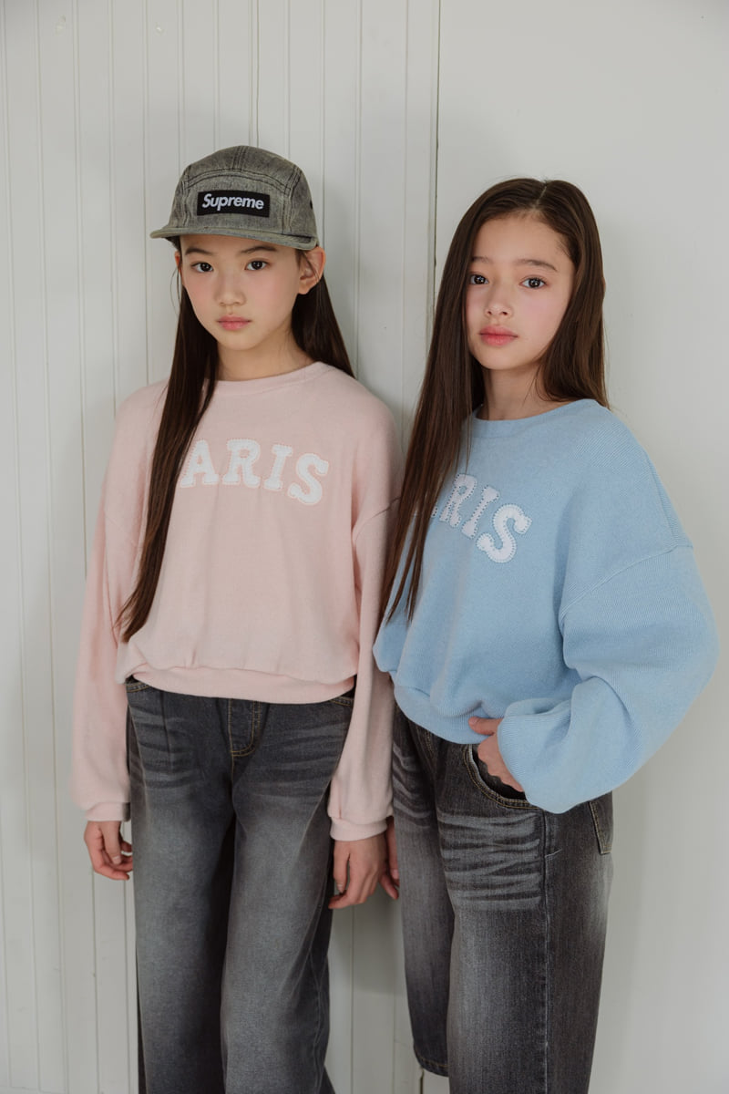 Sm2 - Korean Children Fashion - #magicofchildhood - Paris Knit Sweatshirt - 6