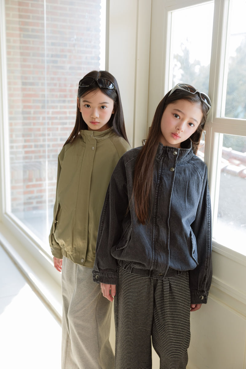 Sm2 - Korean Children Fashion - #littlefashionista - Blouson Jacket - 4