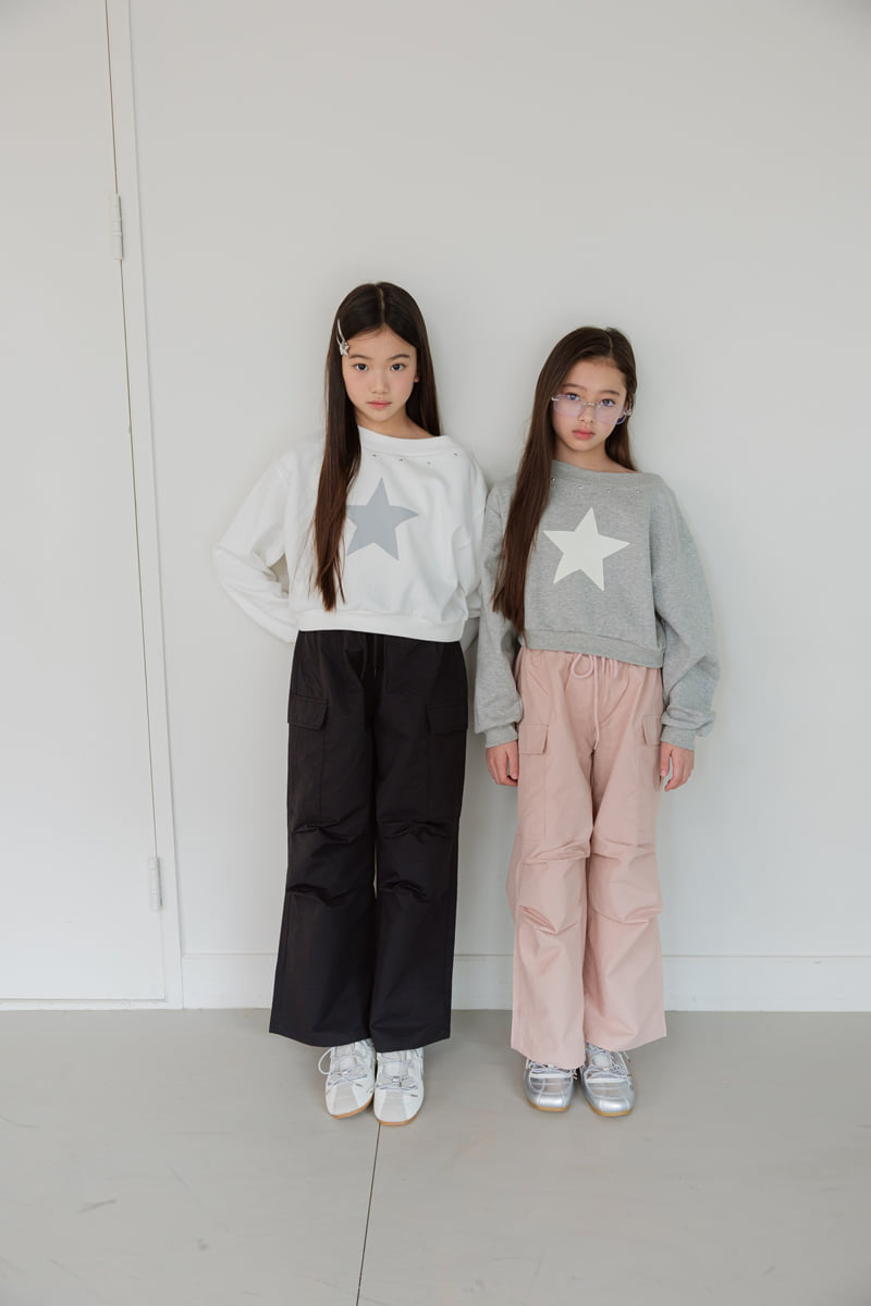 Sm2 - Korean Children Fashion - #magicofchildhood - Pleated Parachute Pants - 8