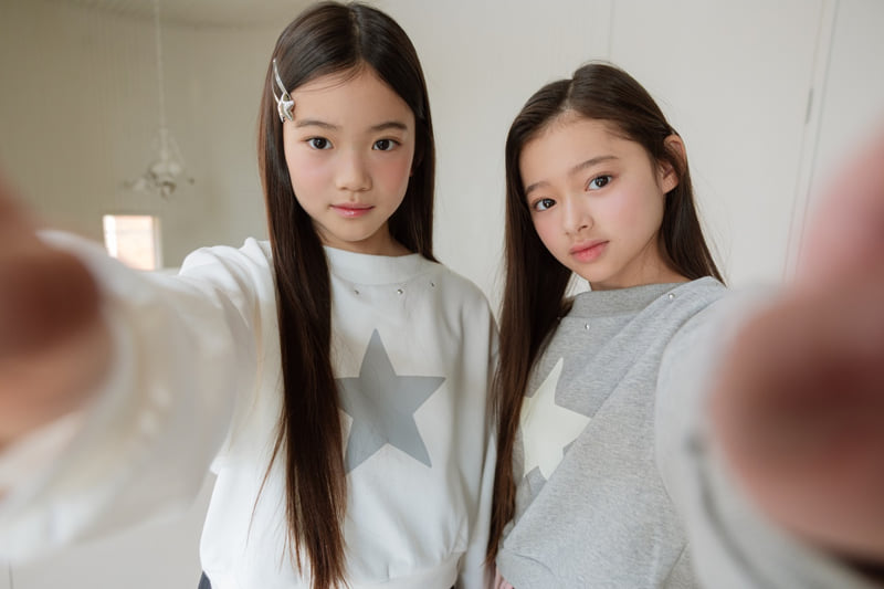 Sm2 - Korean Children Fashion - #minifashionista - Star Cubic Sweatshirt - 6