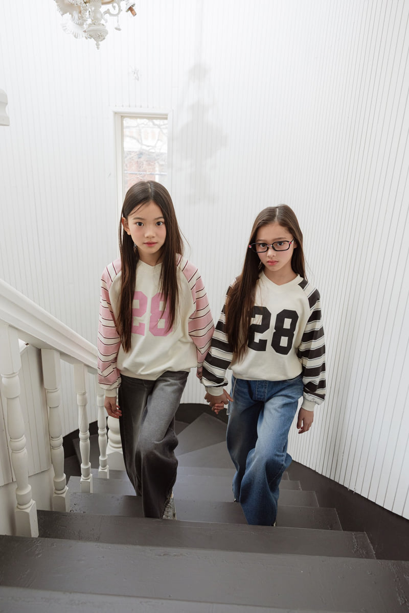Number Raglan Sweatshirt by Sm2 for Child - view 10