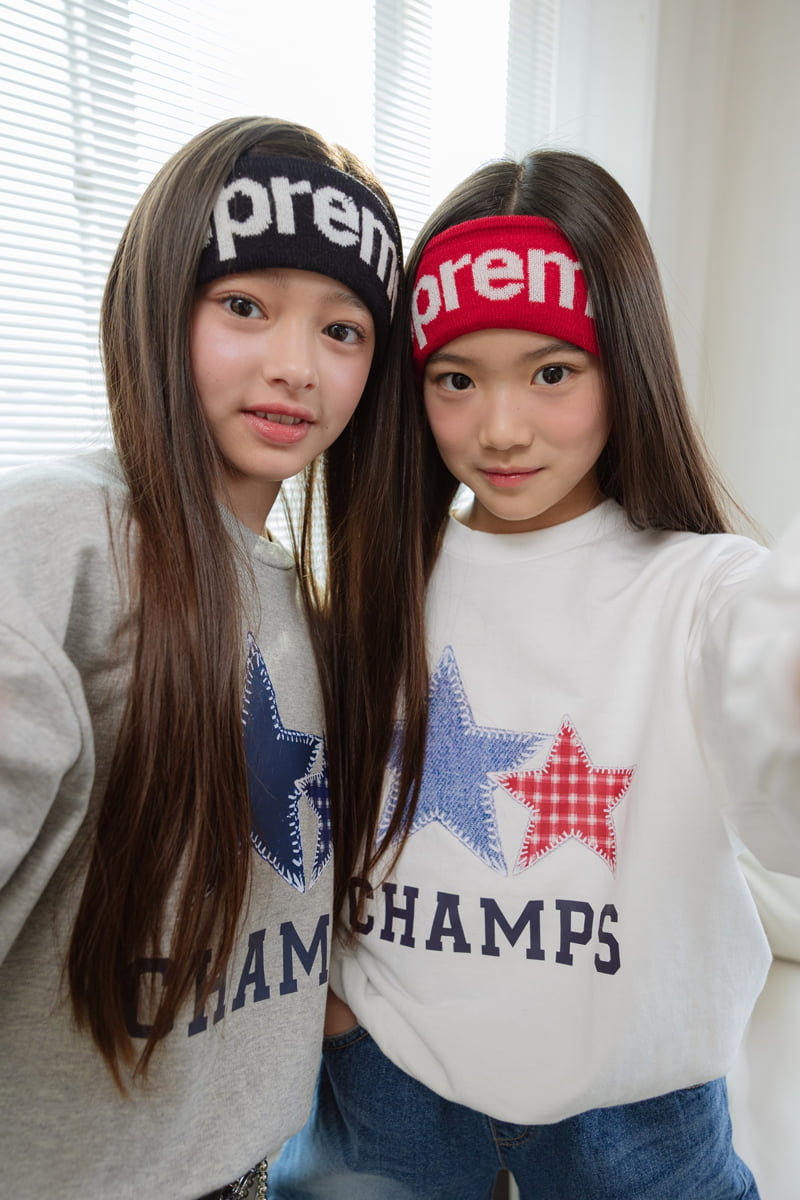 Check Star Sweatshirt by Sm2 for Child - view 9