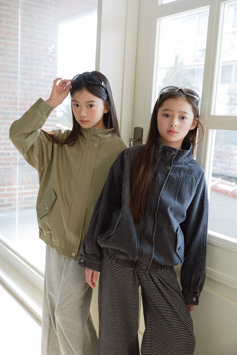 Sm2 - Korean Children Fashion - #prettylittlegirls - Blouson Jacket - 6