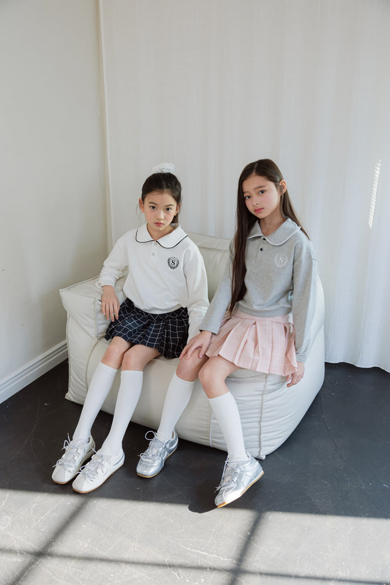 Sm2 - Korean Children Fashion - #stylishchildhood - Classic Collar Tee - 7