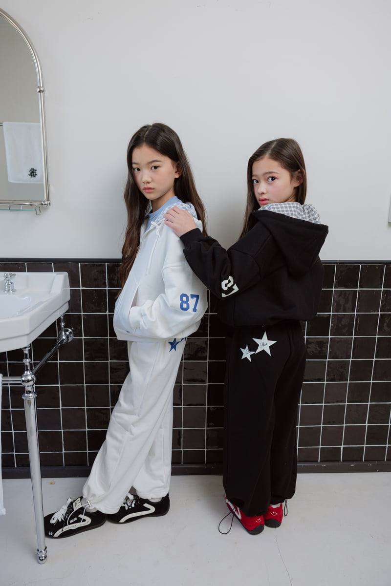 Sm2 - Korean Children Fashion - #stylishchildhood - Check Wide Pants