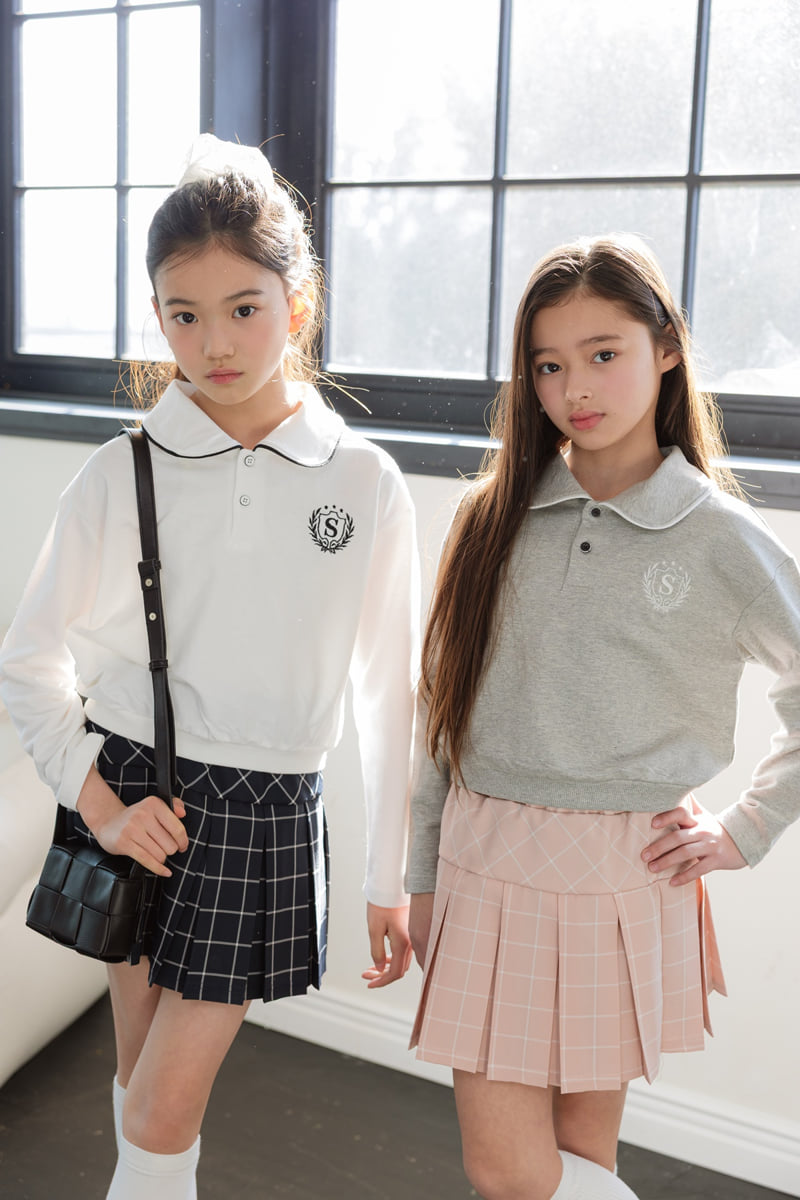 Sm2 - Korean Children Fashion - #todddlerfashion - Classic Collar Tee - 5