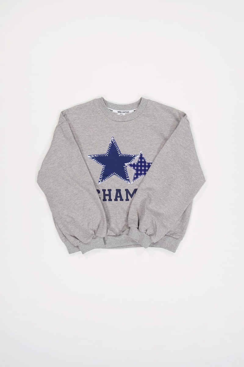 Check Star Sweatshirt by Sm2 for Child - view 11