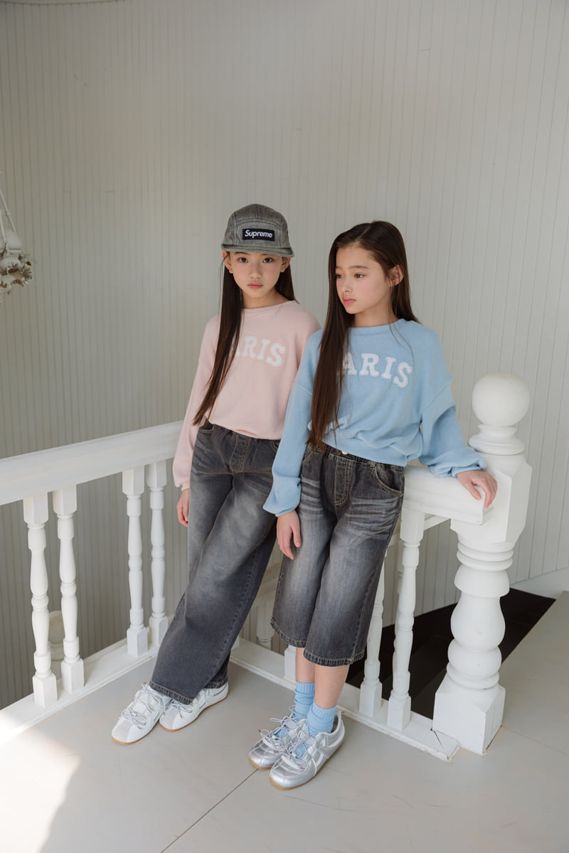Sm2 - Korean Children Fashion - #toddlerclothing - Paris Knit Sweatshirt - 10