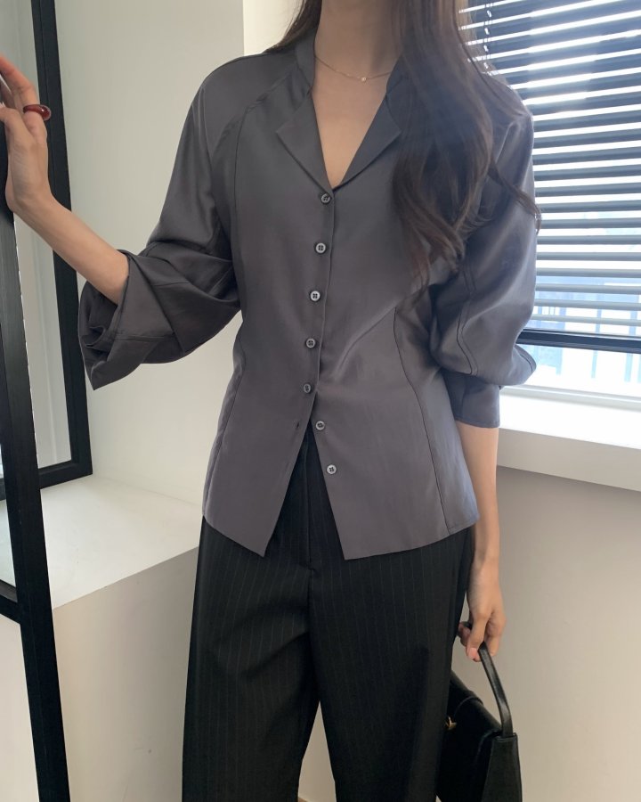 Something Else - Korean Women Fashion - #pursuepretty - Pharrell Collar Blouse - 6