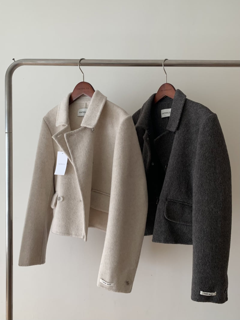 Something Else - Korean Women Fashion - #womensfashion - Handmade Double Short Coat - 8