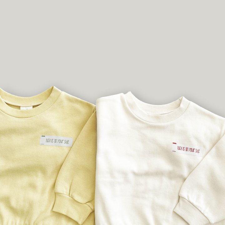 Stella & K - Korean Children Fashion - #Kfashion4kids - Label Sweatshirt - 9