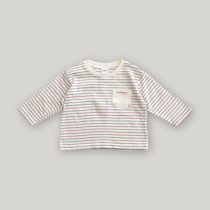 Stella & K - Korean Children Fashion - #Kfashion4kids - Feliz Stripe Tee - 8