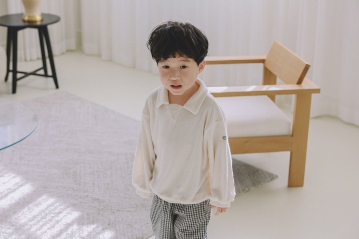 Stella & K - Korean Children Fashion - #Kfashion4kids - Terry Collar Tee - 5