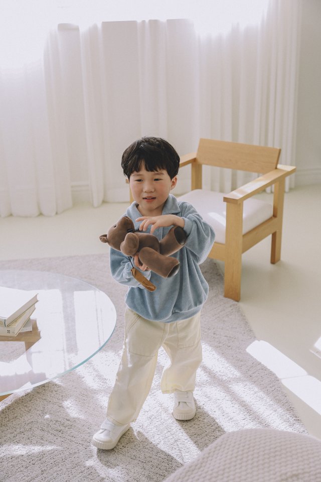 Stella & K - Korean Children Fashion - #childofig - Terry Collar Tee - 11