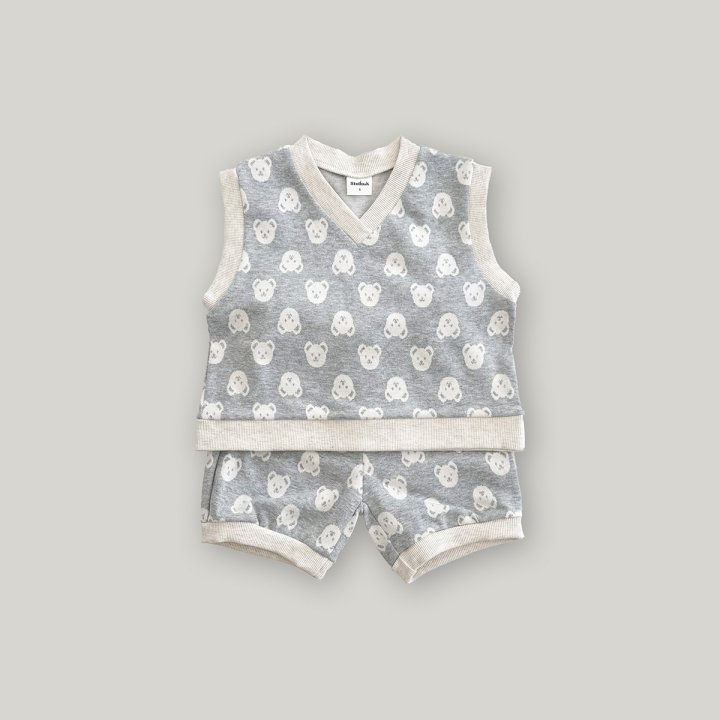Stella & K - Korean Children Fashion - #childofig - Haribo Vest Set - 5