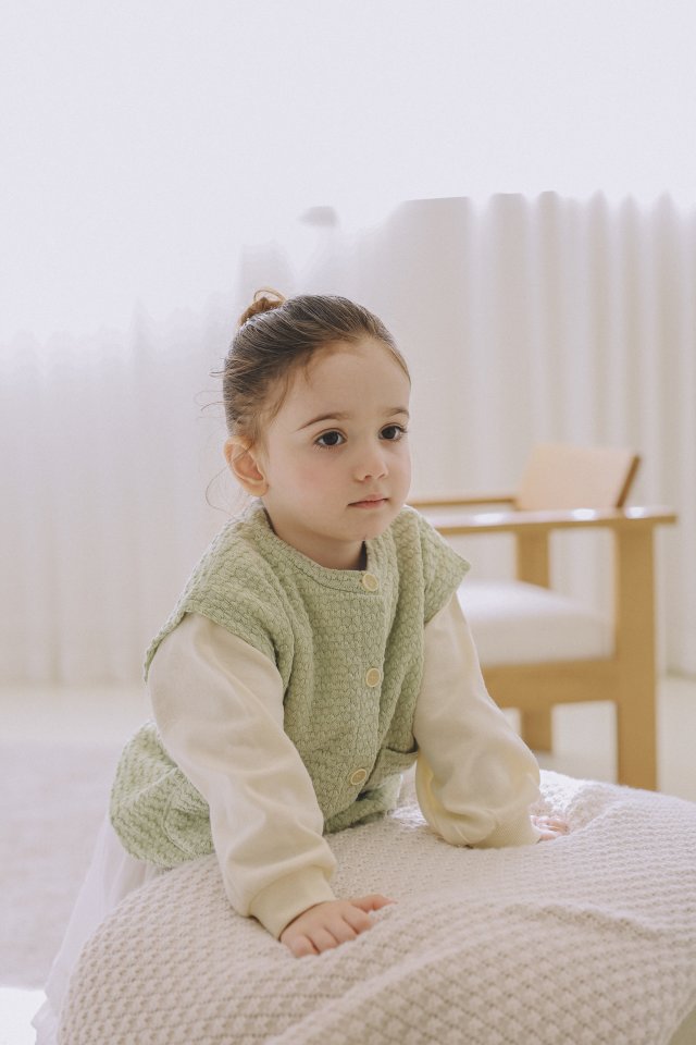 Stella & K - Korean Children Fashion - #childofig - Pastel Vest - 3
