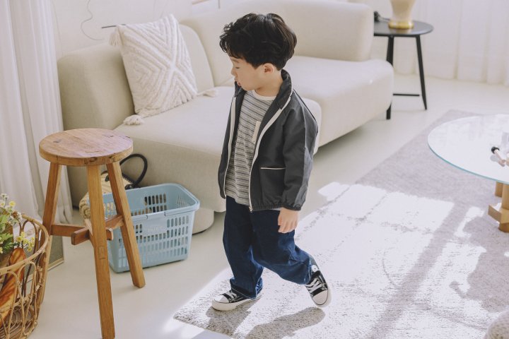 Stella & K - Korean Children Fashion - #childrensboutique - Feliz Stripe Tee