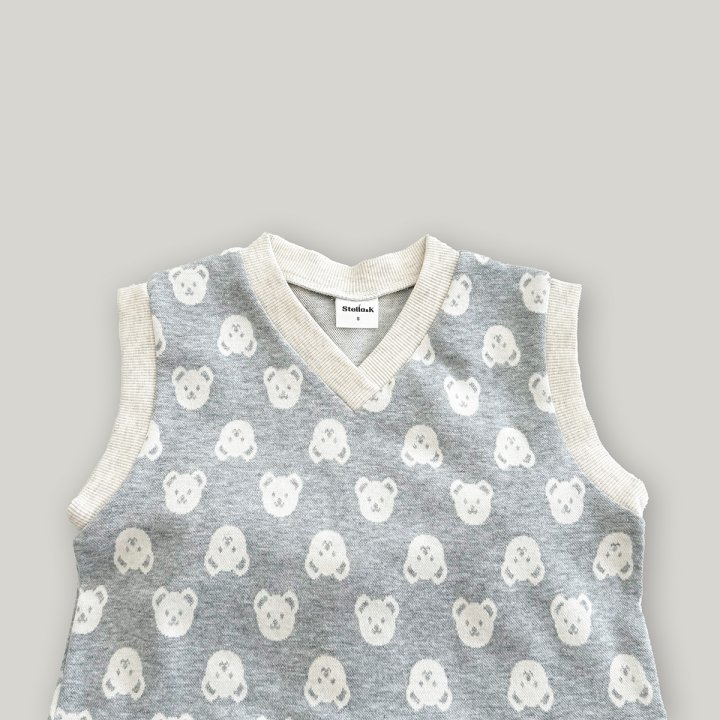 Stella & K - Korean Children Fashion - #childrensboutique - Haribo Vest Set - 6