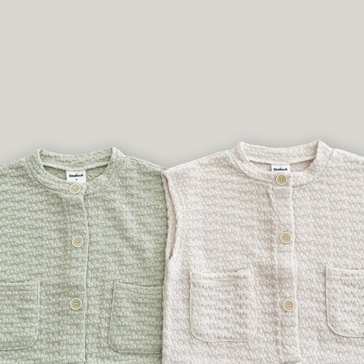 Stella & K - Korean Children Fashion - #childrensboutique - Pastel Vest - 5