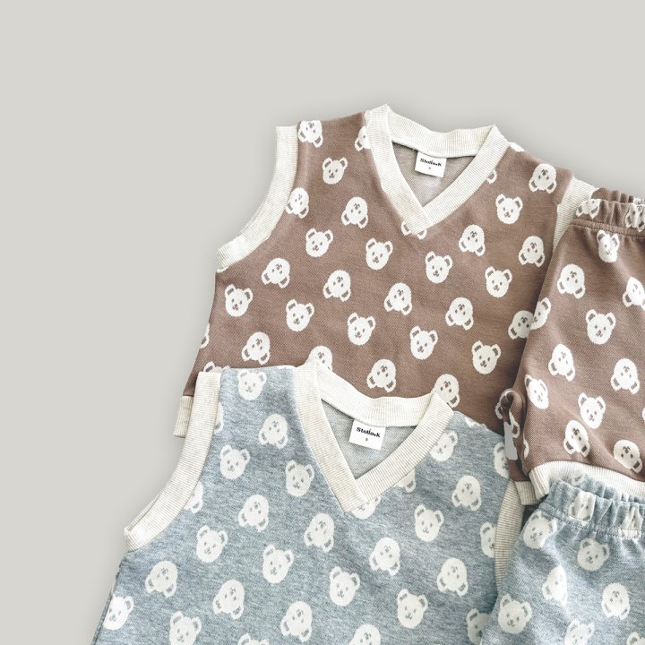 Stella & K - Korean Children Fashion - #designkidswear - Haribo Vest Set - 7