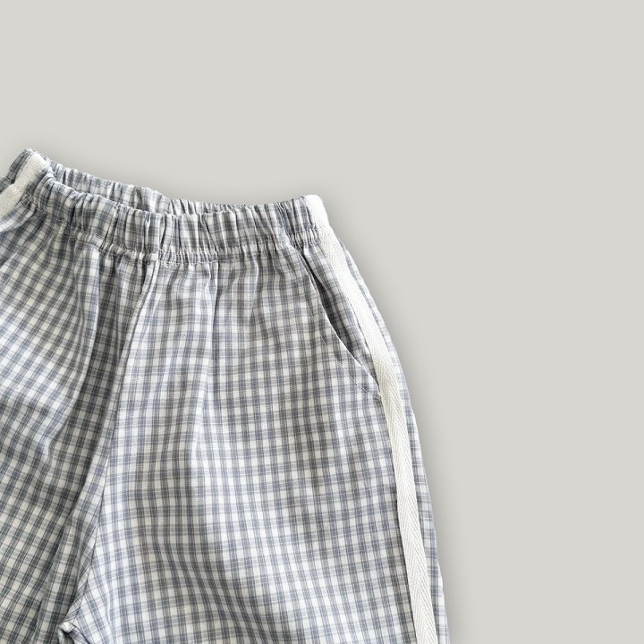 Stella & K - Korean Children Fashion - #discoveringself - Check Jogger Pants - 9