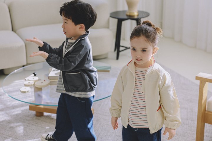 Stella & K - Korean Children Fashion - #discoveringself - Feliz Stripe Tee - 3