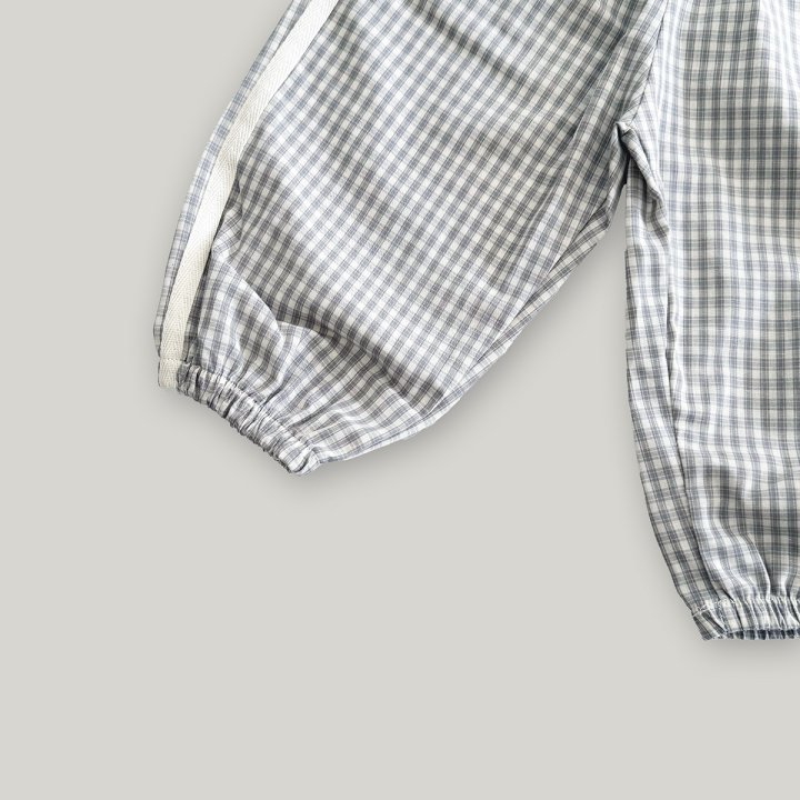 Stella & K - Korean Children Fashion - #fashionkids - Check Jogger Pants - 10