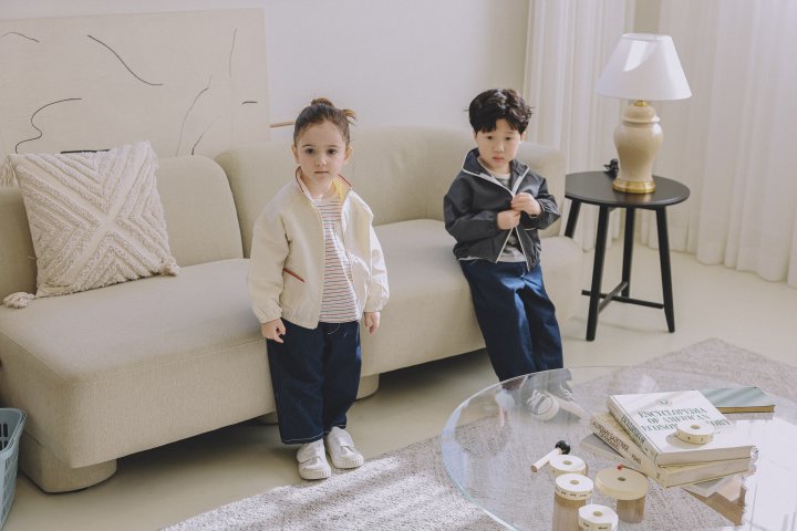 Stella & K - Korean Children Fashion - #discoveringself - Feliz Stripe Tee - 4