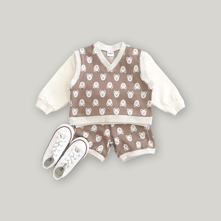 Stella & K - Korean Children Fashion - #fashionkids - Haribo Vest Set - 9
