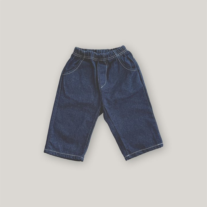Stella & K - Korean Children Fashion - #kidsshorts - Denim Pants - 9