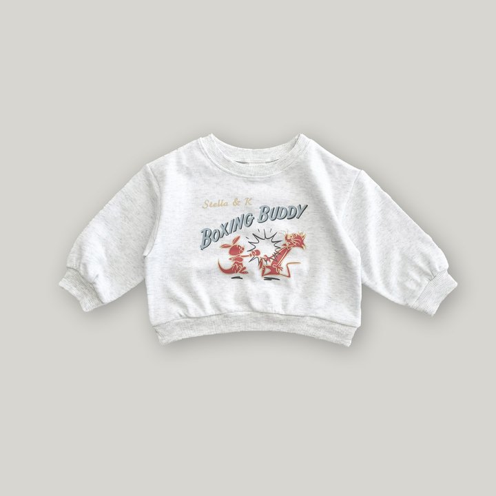 Stella & K - Korean Children Fashion - #kidsshorts - Buddy Sweatshirt - 8