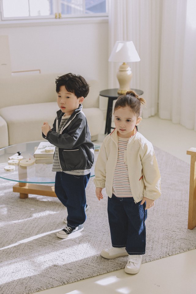 Stella & K - Korean Children Fashion - #kidsshorts - Crew Jacket - 6