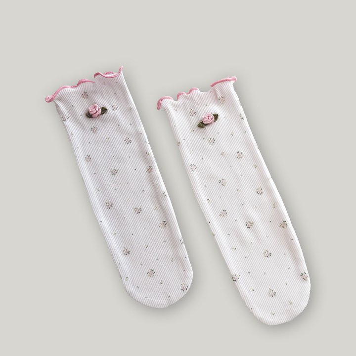 Stella & K - Korean Children Fashion - #kidzfashiontrend - Rosie Socks - 3