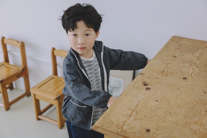 Stella & K - Korean Children Fashion - #kidzfashiontrend - Crew Jacket - 8
