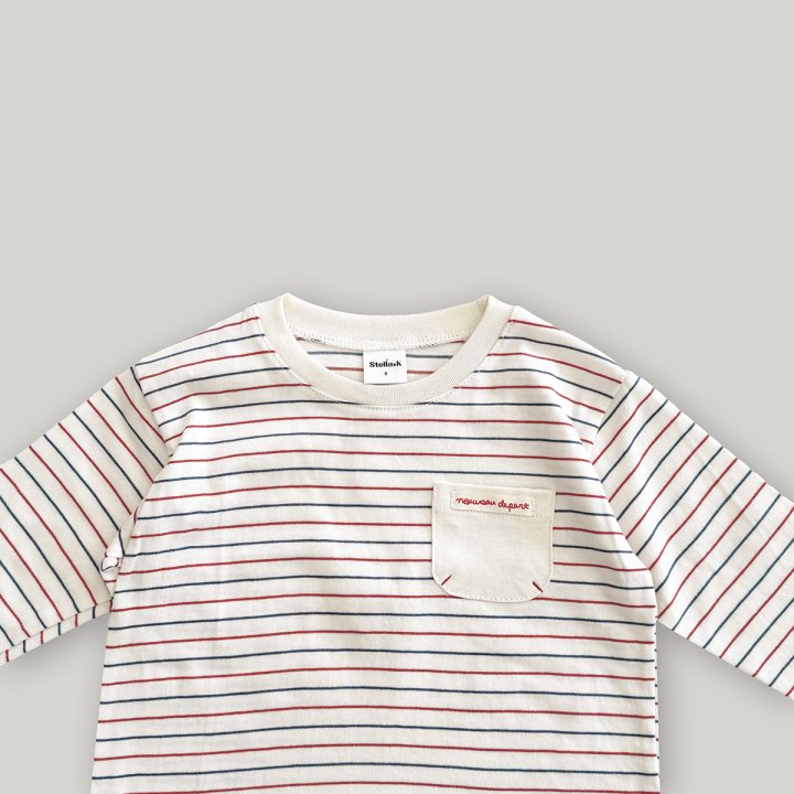 Stella & K - Korean Children Fashion - #littlefashionista - Feliz Stripe Tee - 9