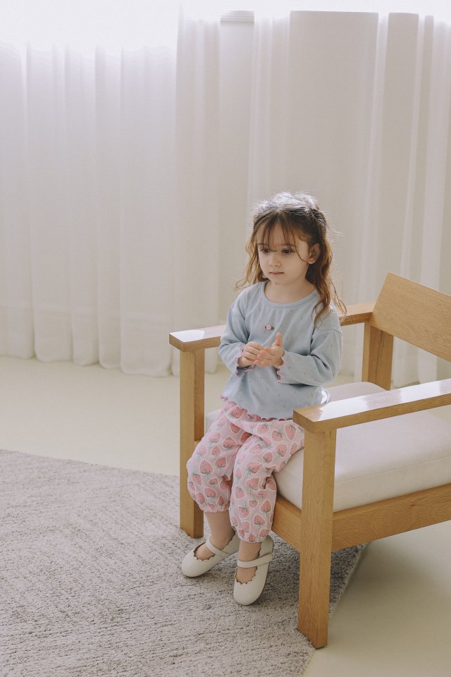 Stella & K - Korean Children Fashion - #magicofchildhood - Strawberry Pants - 3