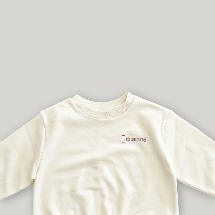 Stella & K - Korean Children Fashion - #magicofchildhood - Label Sweatshirt - 11