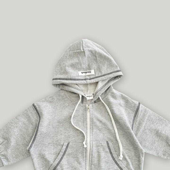 Stella & K - Korean Children Fashion - #magicofchildhood - Signature Hooded Jacket - 12