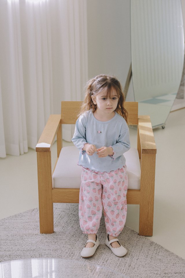 Stella & K - Korean Children Fashion - #magicofchildhood - Strawberry Pants - 4