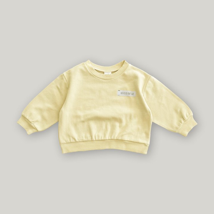 Stella & K - Korean Children Fashion - #minifashionista - Label Sweatshirt - 12