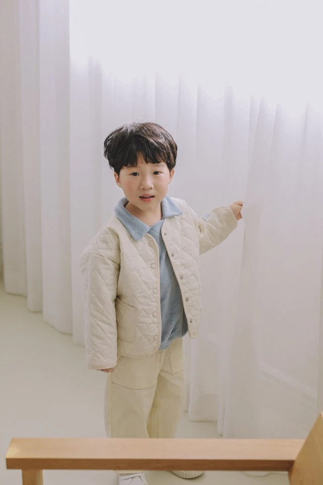 Stella & K - Korean Children Fashion - #minifashionista - Terry Collar Tee - 8