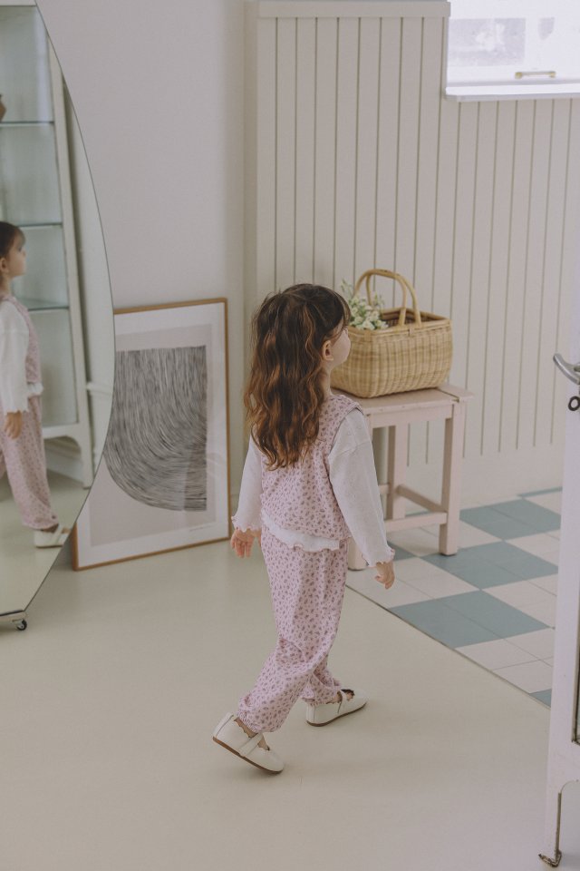 Stella & K - Korean Children Fashion - #minifashionista - Lily Vest Set - 3
