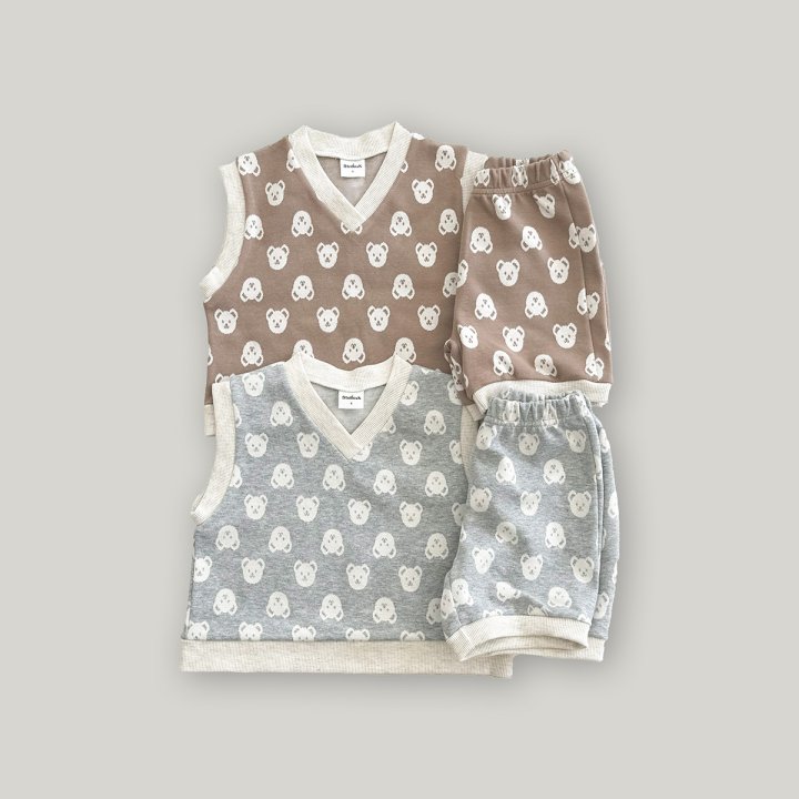 Stella & K - Korean Children Fashion - #minifashionista - Haribo Vest Set - 2