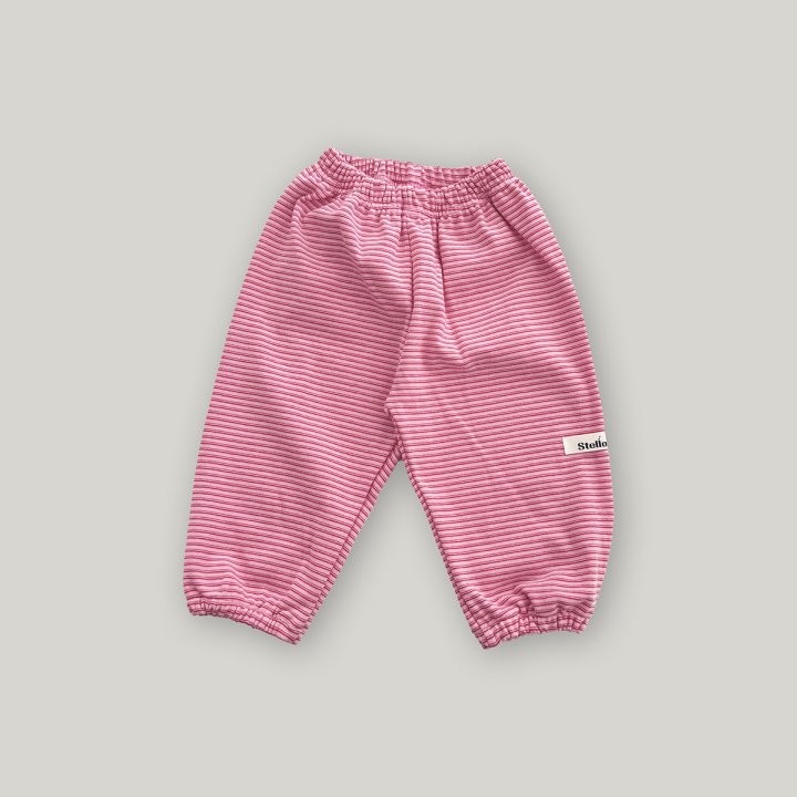 Stella & K - Korean Children Fashion - #stylishchildhood - Rolly Jogger Pants - 6
