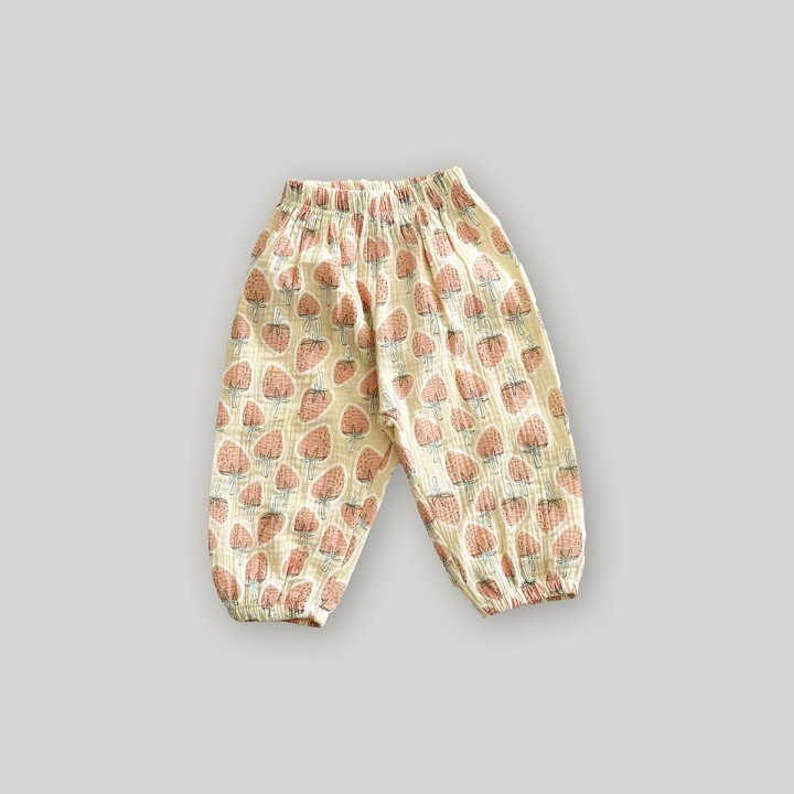 Stella & K - Korean Children Fashion - #toddlerclothing - Strawberry Pants - 7