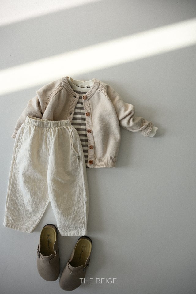 The Beige - Korean Baby Fashion - #babyboutique - Spring Knit Cardigan - 6