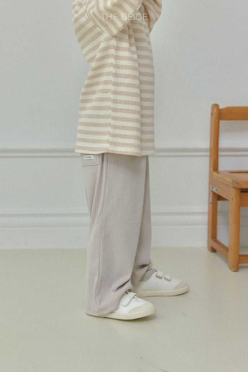 Spring Ribbed Wide Pants by The Beige for Baby - view 12
