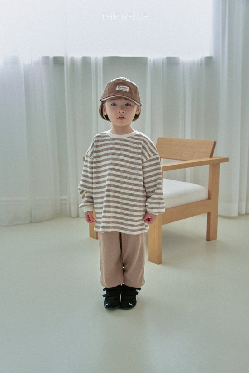 The Beige - Korean Baby Fashion - #babyboutique - Eyelet Jogger Pants - 11